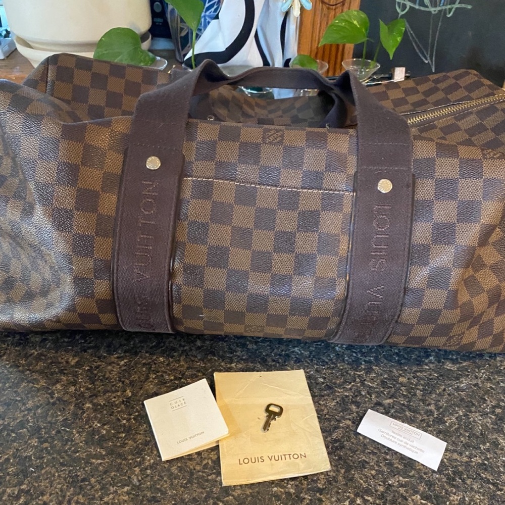 Louis Vuitton Damier Ebene weekender Boston style bag N41139